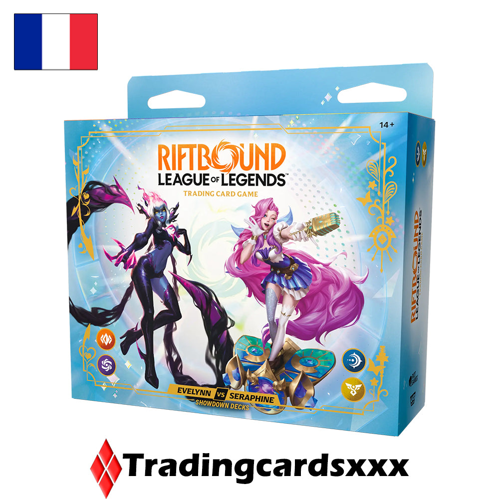 Riftbound TCG | League Of Legends - Decks Confrontation Set 5 Radiance : Evelynn vs Séraphine