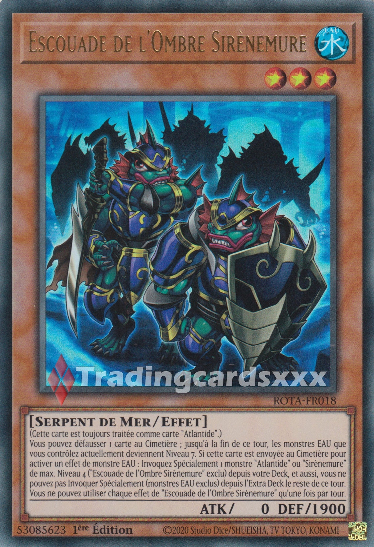 Yu-Gi-Oh! Escouade de l'Ombre Sirènemure : UR ROTA-FR018