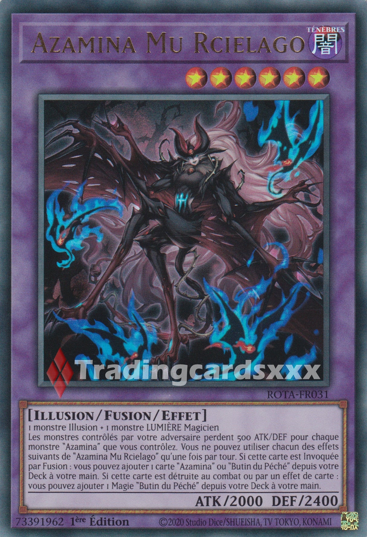 Yu-Gi-Oh! Azamina Mu Rcielago : UR ROTA-FR031