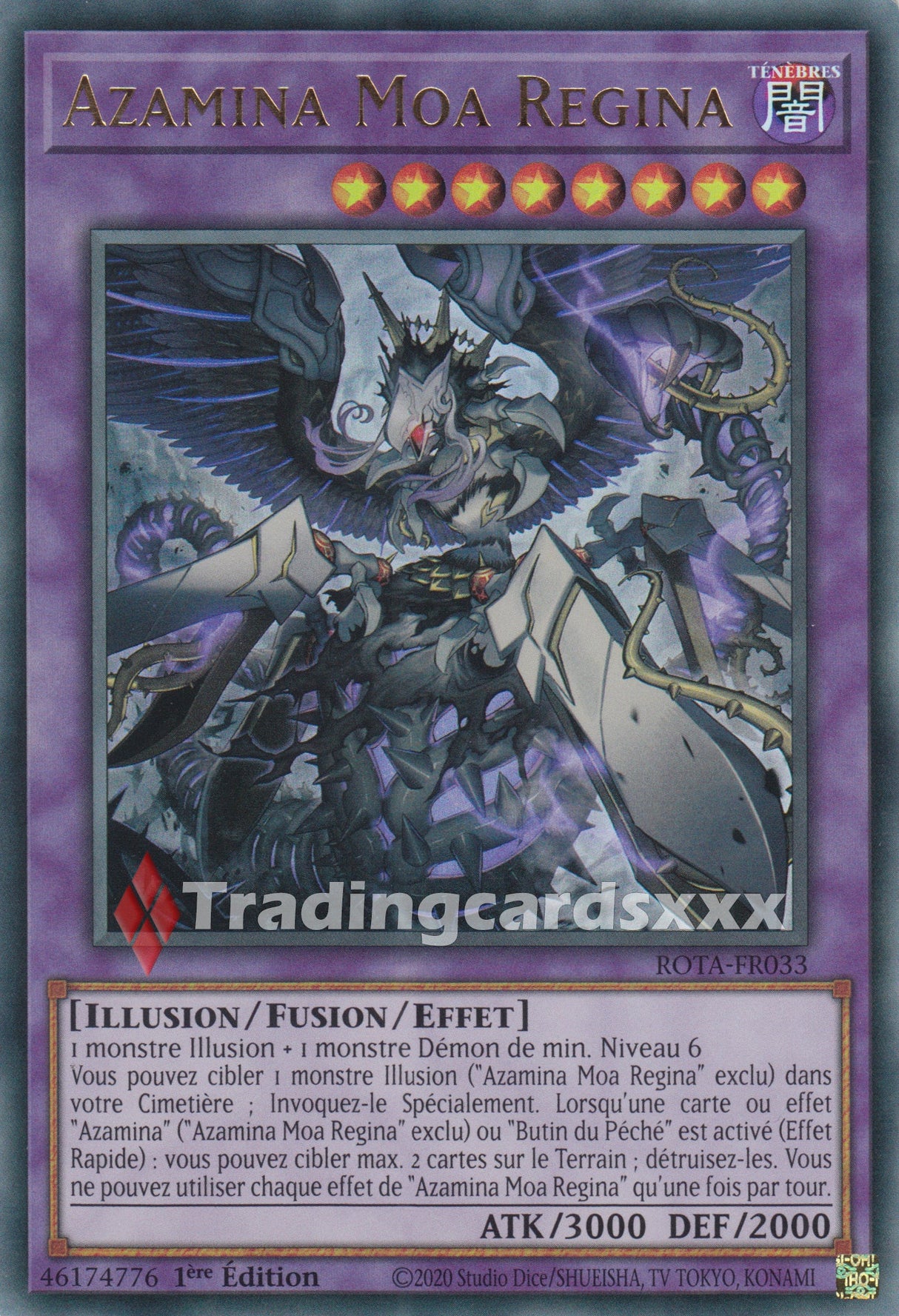 Yu-Gi-Oh! Azamina Moa Regina : UR ROTA-FR033