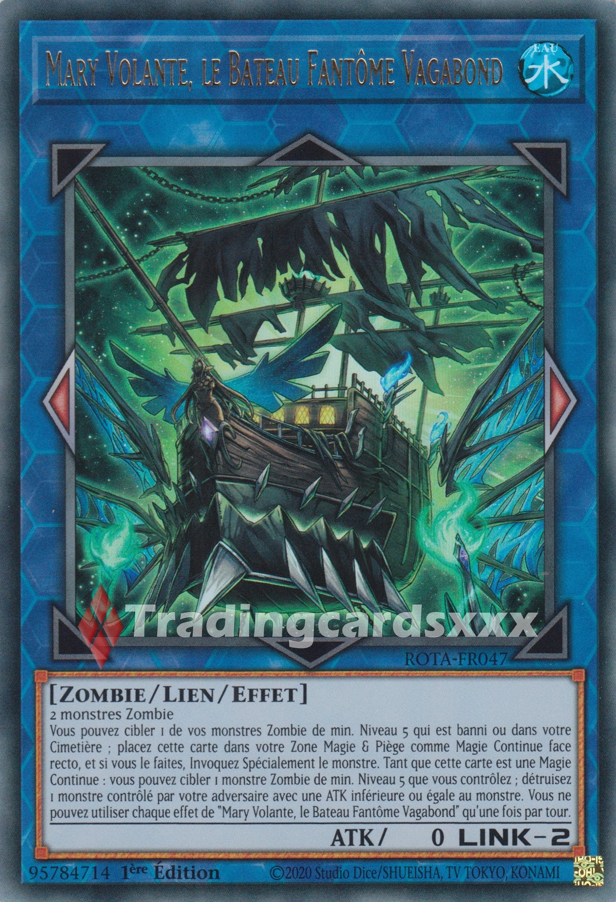 Yu-Gi-Oh! Mary Volante, le Bateau Fantôme Vagabond : UR ROTA-FR047