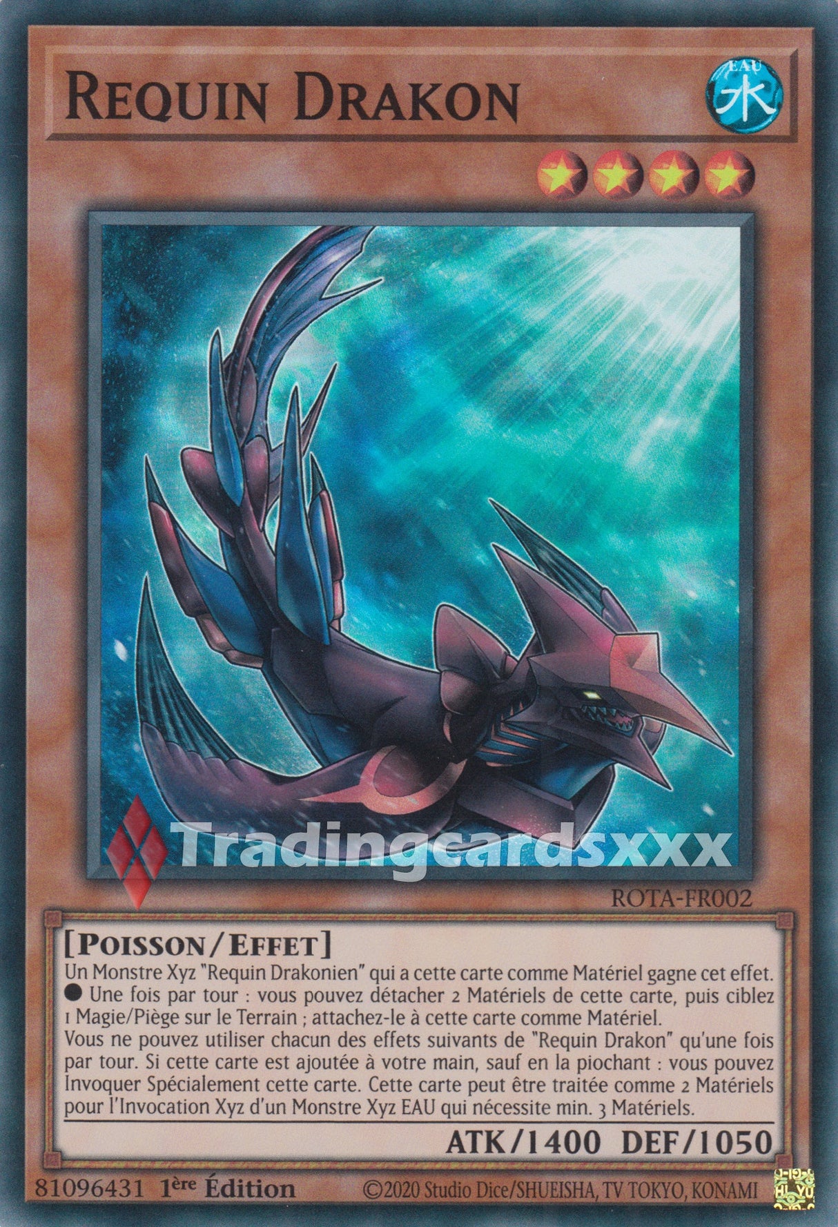 Yu-Gi-Oh! Requin Drakon : SR ROTA-FR002