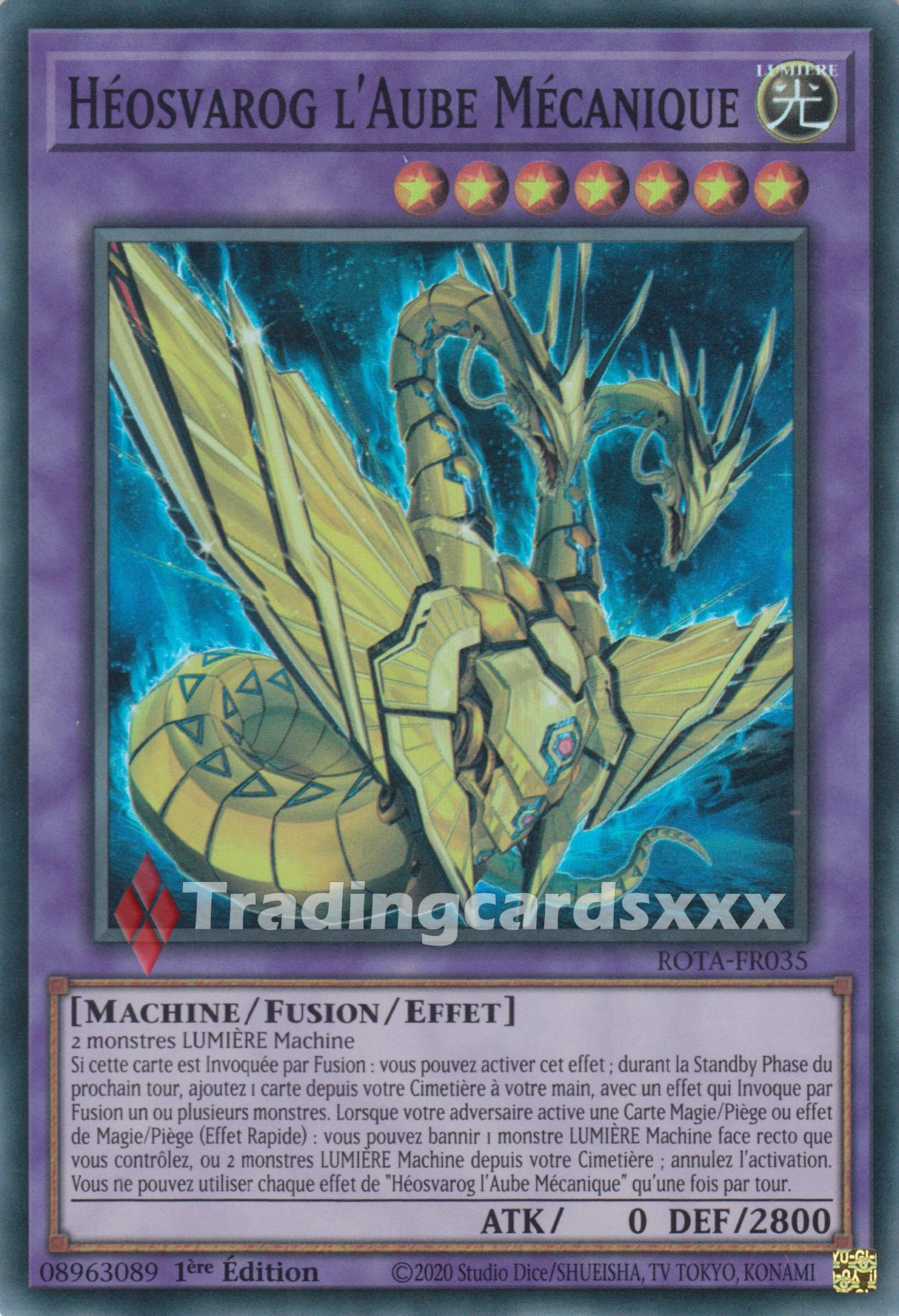 Yu-Gi-Oh! Héosvarog l'Aube Mécanique : SR ROTA-FR035