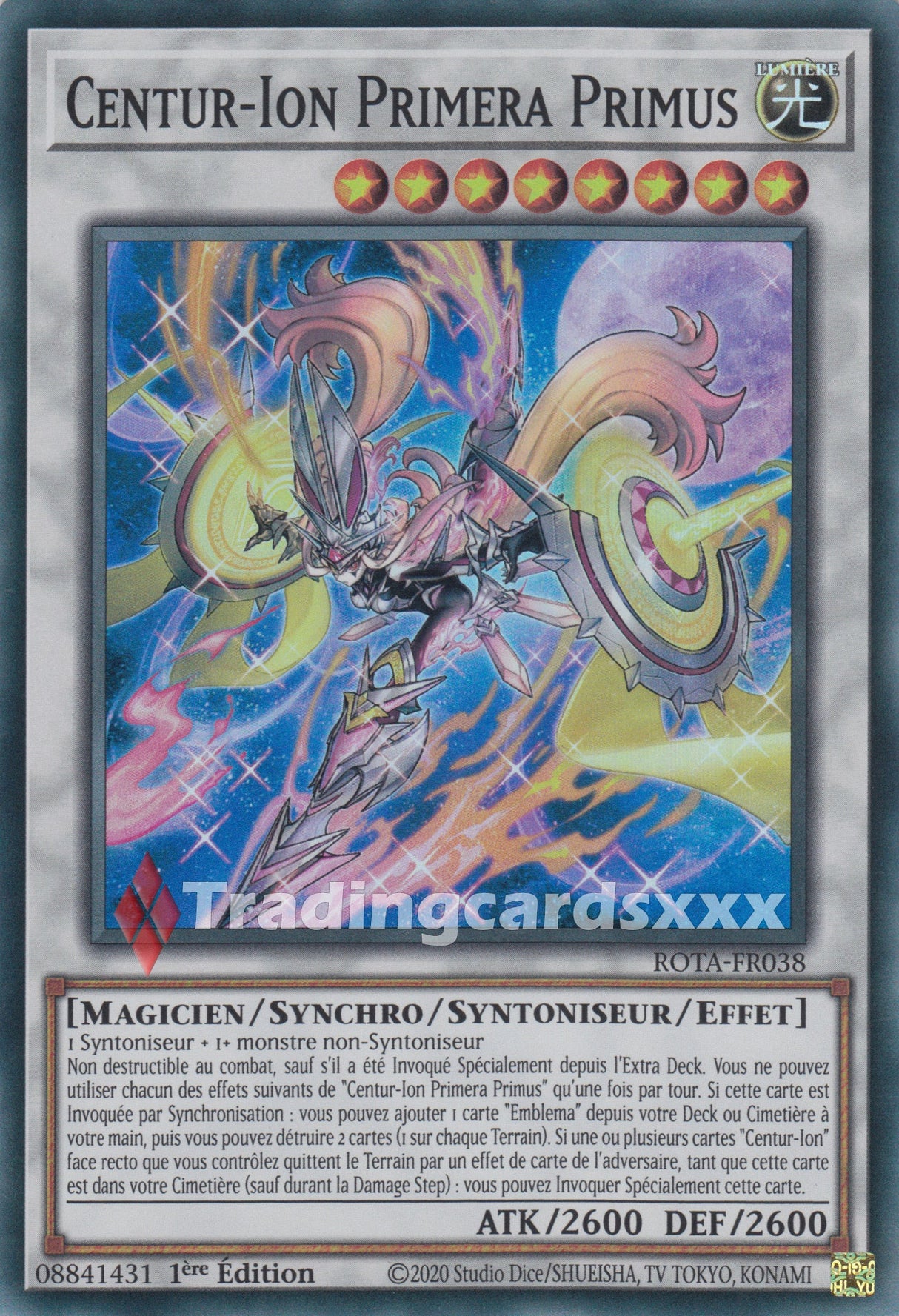 Yu-Gi-Oh! Centur-Ion Primera Primus : SR ROTA-FR038