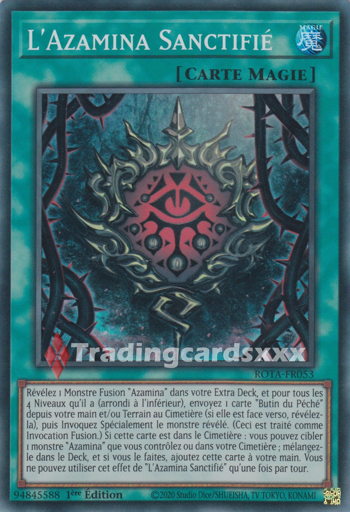 Yu-Gi-Oh! L'Azamina Sanctifié : SR ROTA-FR053