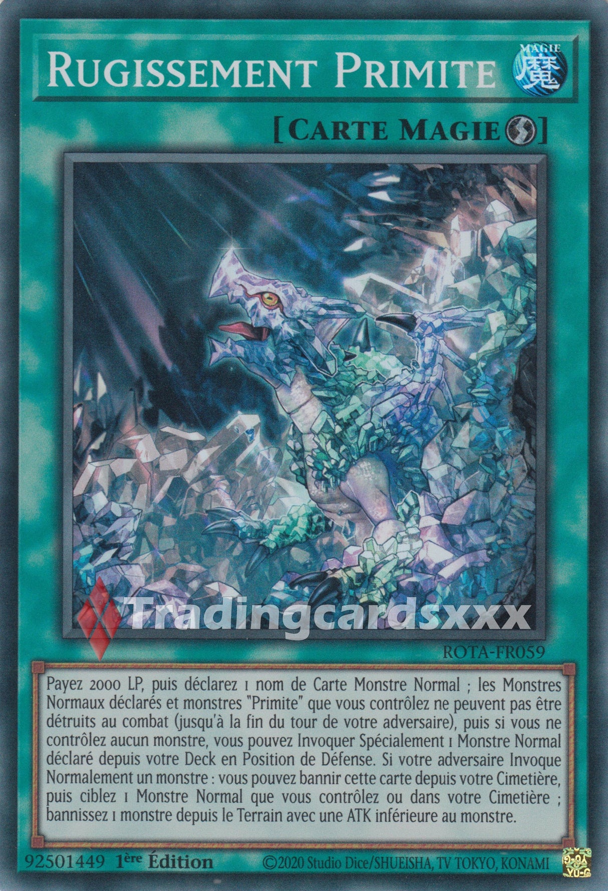 Yu-Gi-Oh! Rugissement Primite : SR ROTA-FR059