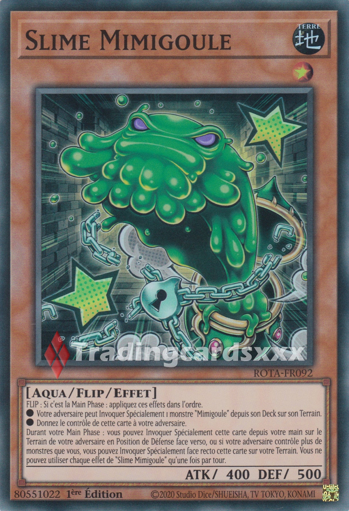 Yu-Gi-Oh! Slime Mimigoule : SR ROTA-FR092