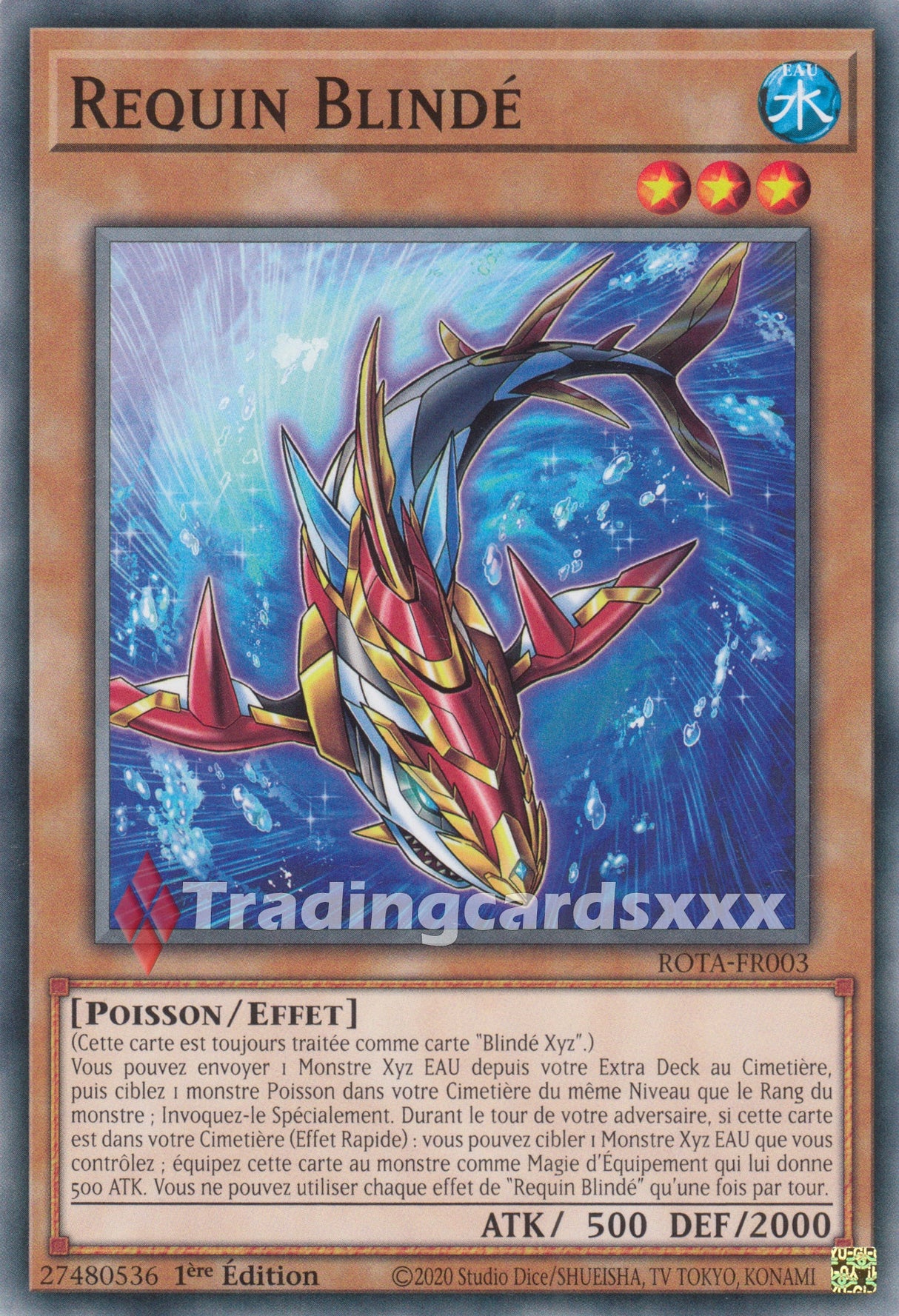 Yu-Gi-Oh! Requin Blindé : C ROTA-FR003