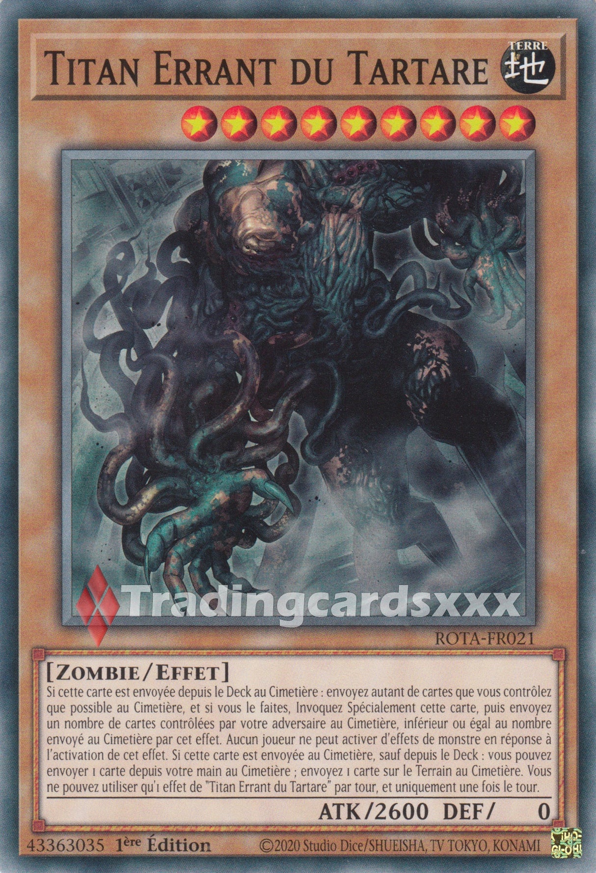 Yu-Gi-Oh! Titan Errant du Tartare : C ROTA-FR021