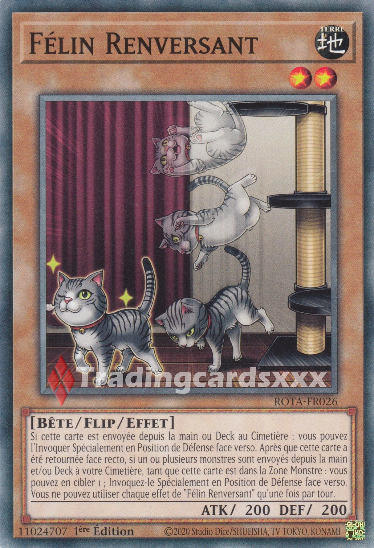 Yu-Gi-Oh! Félin Renversant : C ROTA-FR026