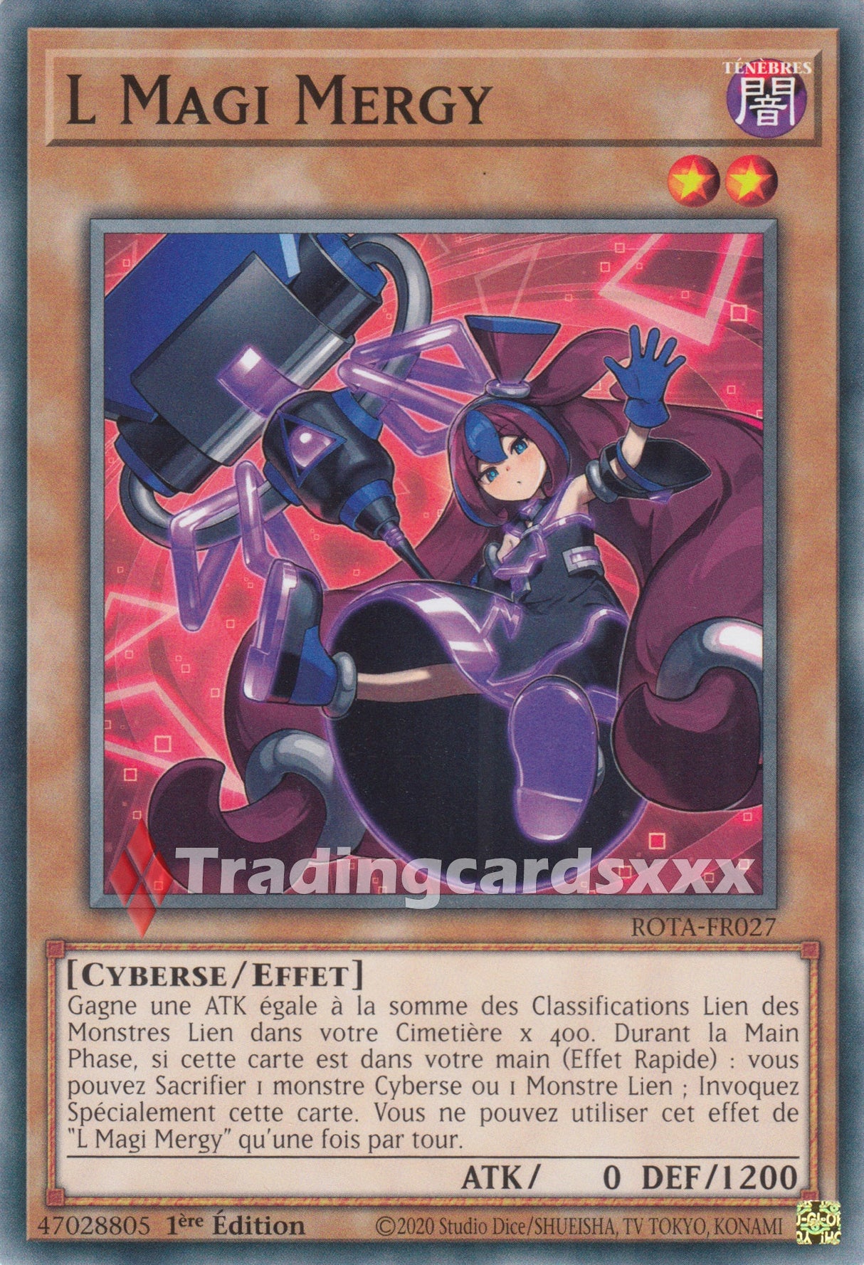 Yu-Gi-Oh! L Magi Mergy : C ROTA-FR027