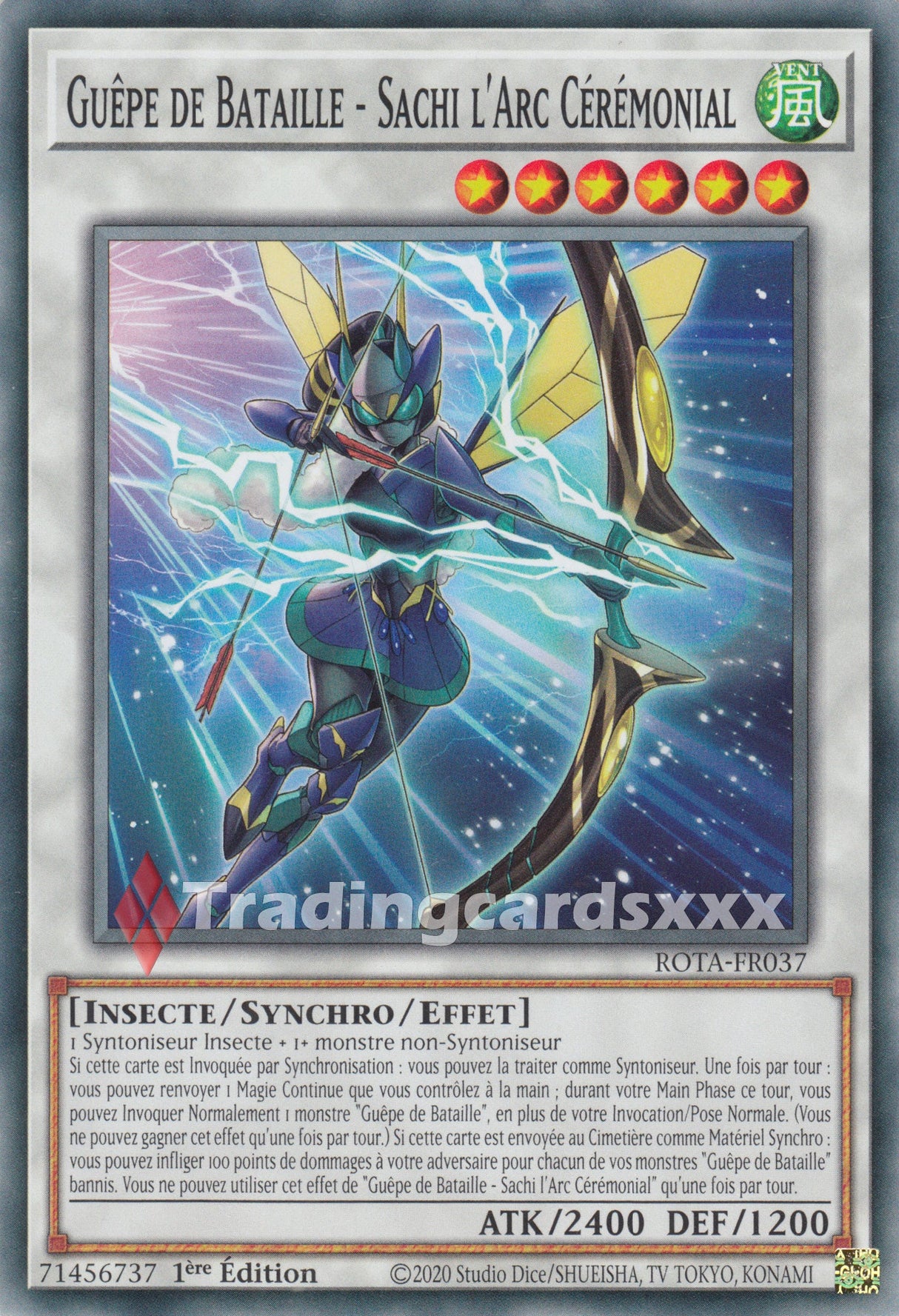 Yu-Gi-Oh! Guêpe de Bataille - Sachi l'Arc Cérémonial : C ROTA-FR037