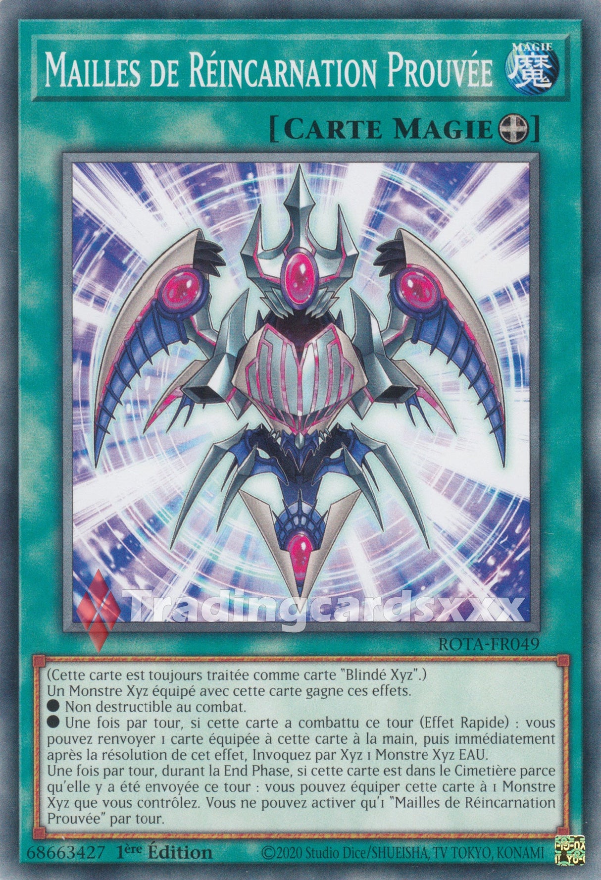 Yu-Gi-Oh! Mailles de Réincarnation Prouvée : C ROTA-FR049