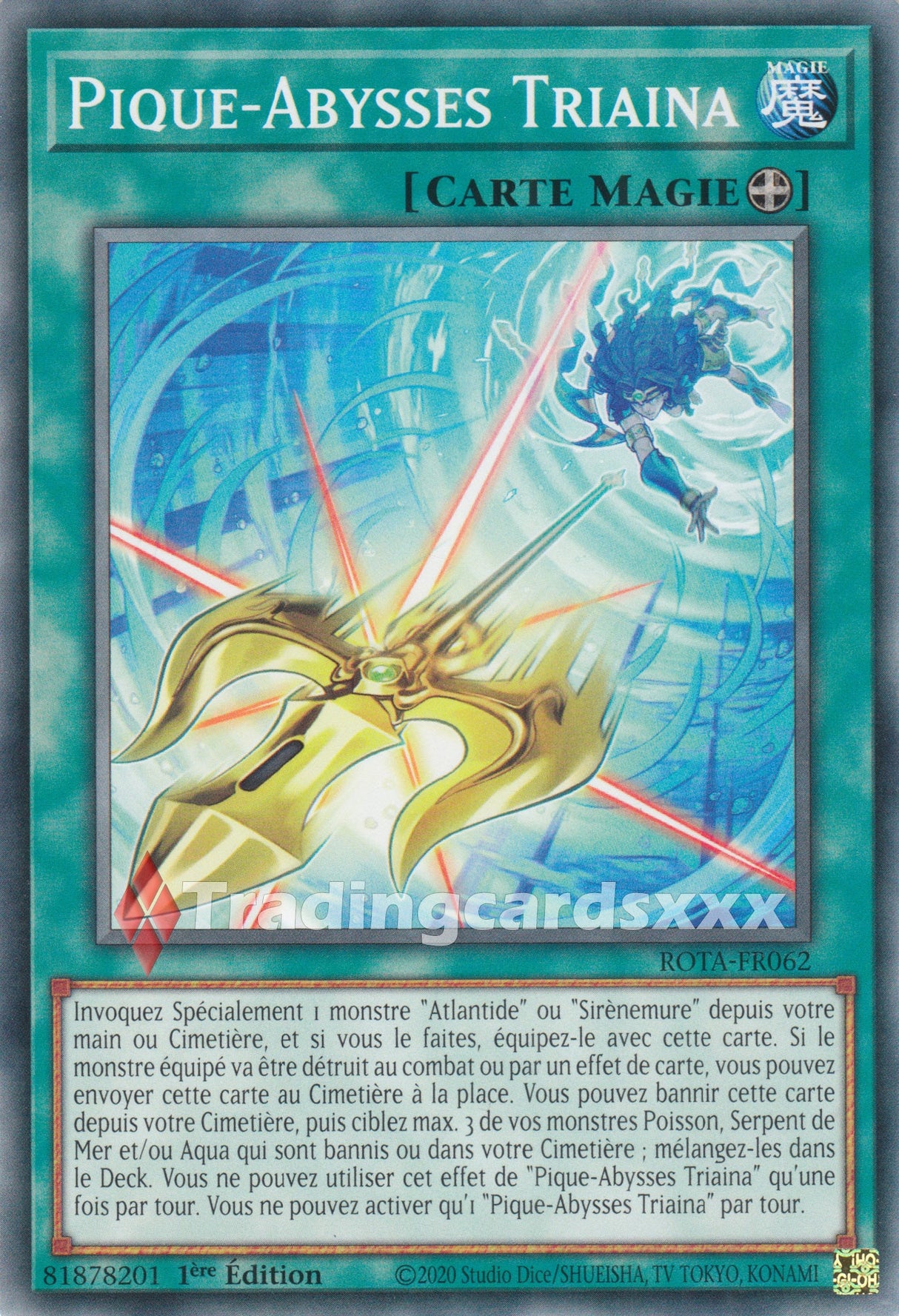 Yu-Gi-Oh! Pique-Abysses Triaina : C ROTA-FR062