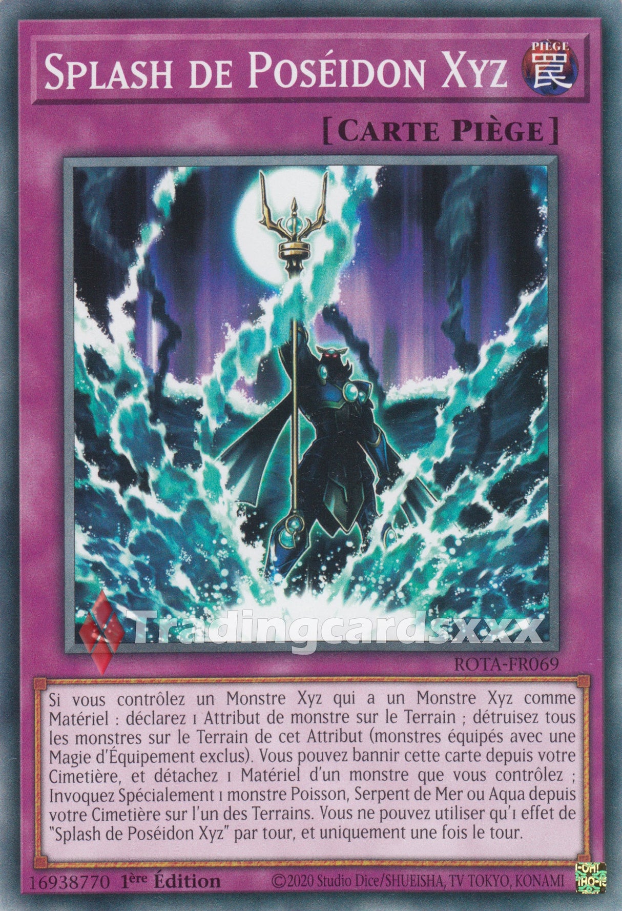 Yu-Gi-Oh! Splash de Poséidon Xyz : C ROTA-FR069