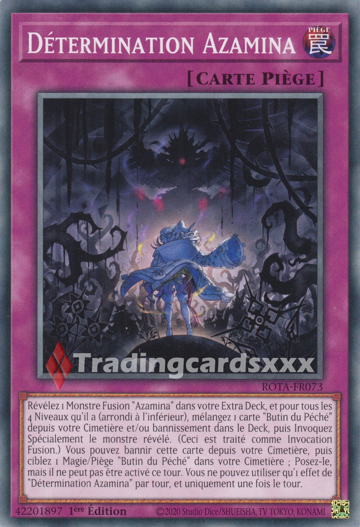 Yu-Gi-Oh! Détermination Azamina : C ROTA-FR073