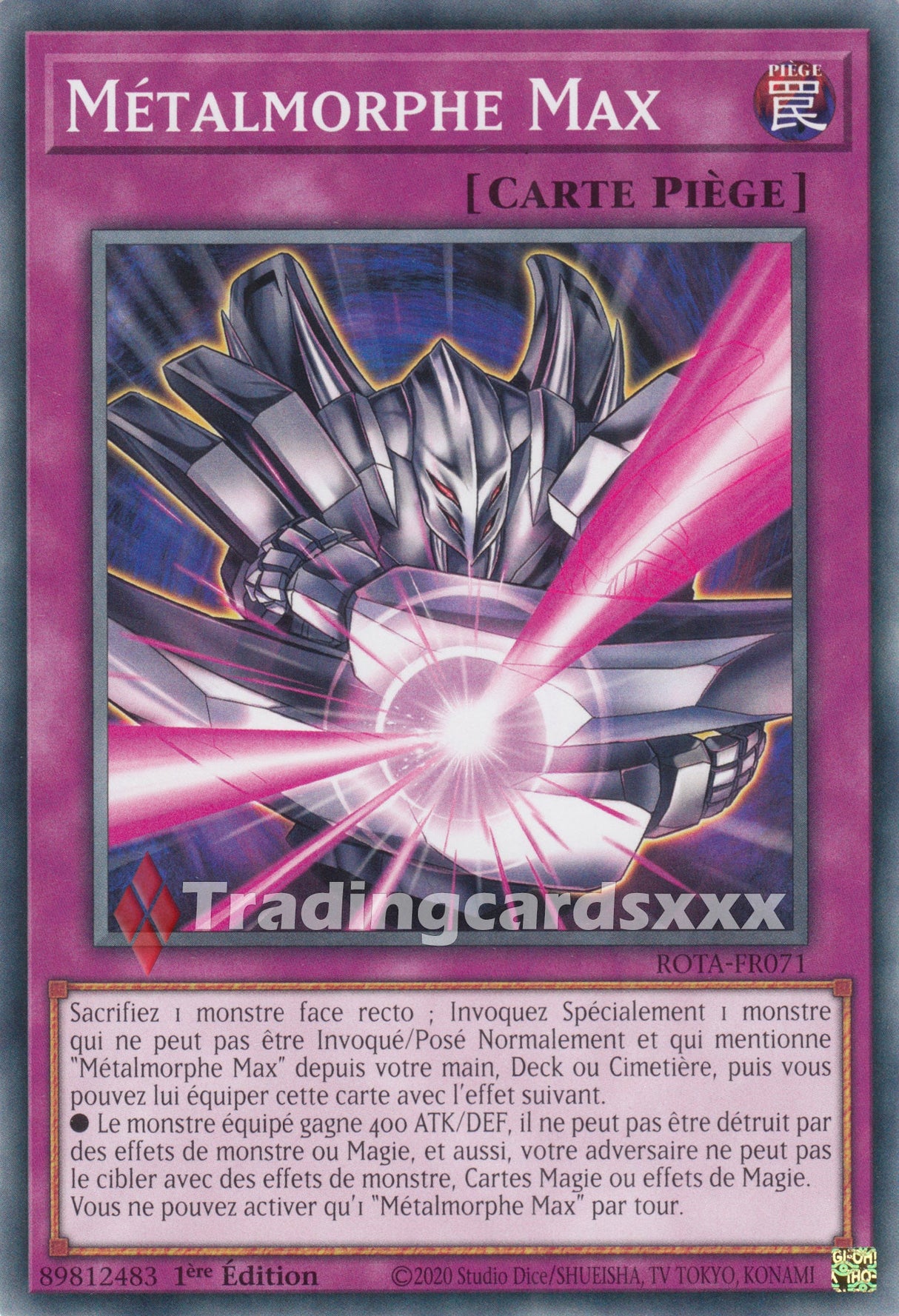 Yu-Gi-Oh! Métalmorphe Max : C ROTA-FR071