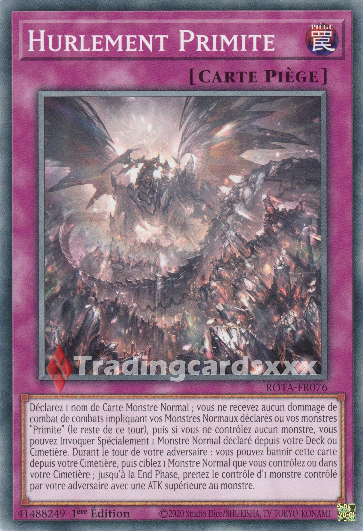 Yu-Gi-Oh! Hurlement Primite : C ROTA-FR076