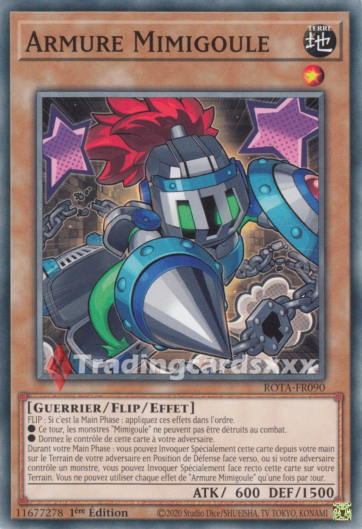 Yu-Gi-Oh! Armure Mimigoule : C ROTA-FR090