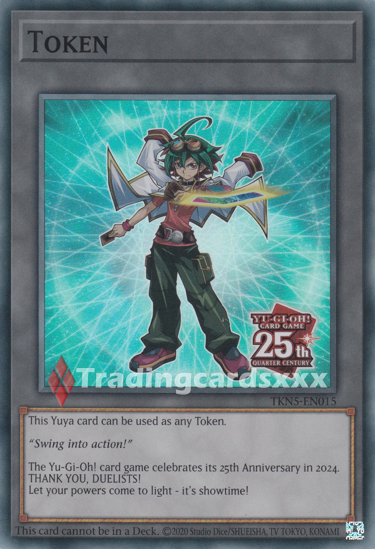 Yu-Gi-Oh! Token 25th Anniversary Arc-V "Yuya Sasaki" : SR ROTA / TKN5-EN015