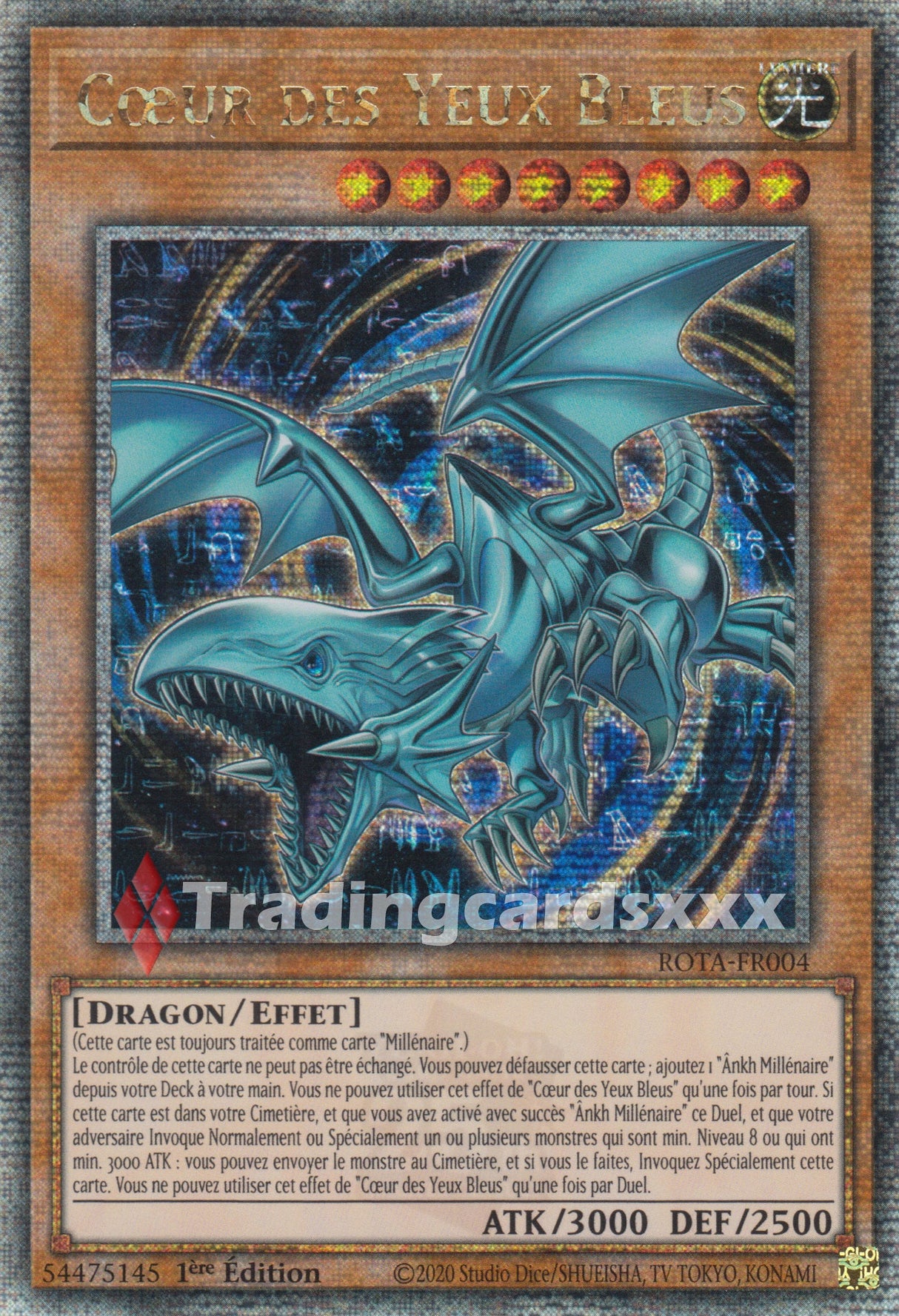 Yu-Gi-Oh! Cœur des Yeux Bleus : QCSE ROTA-FR004