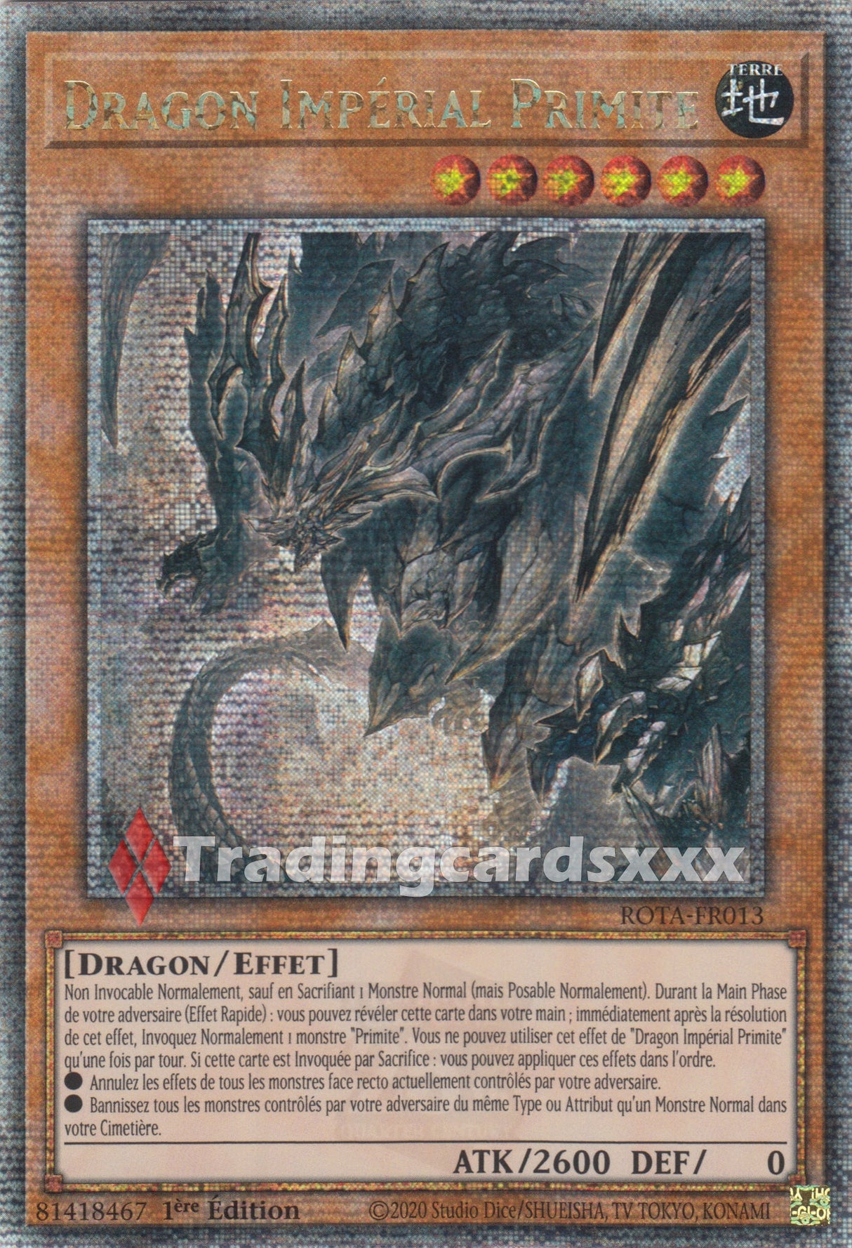 Yu-Gi-Oh! Dragon Impérial Primite : QCSE ROTA-FR013