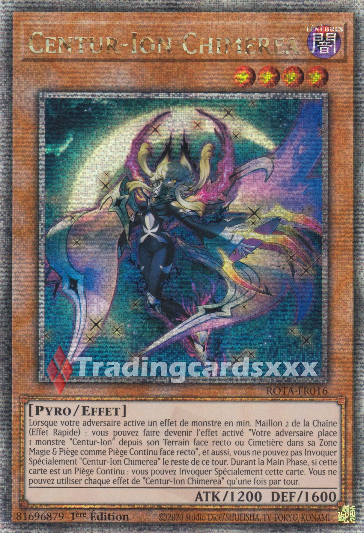 Yu-Gi-Oh! Centur-Ion Chimerea : QCSE ROTA-FR016