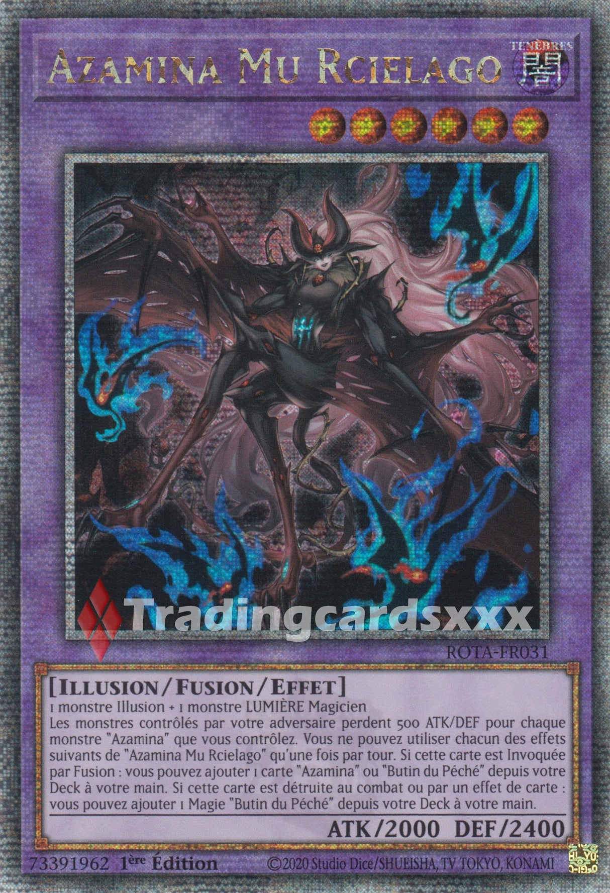 Yu-Gi-Oh! Azamina Mu Rcielago : QCSE ROTA-FR031