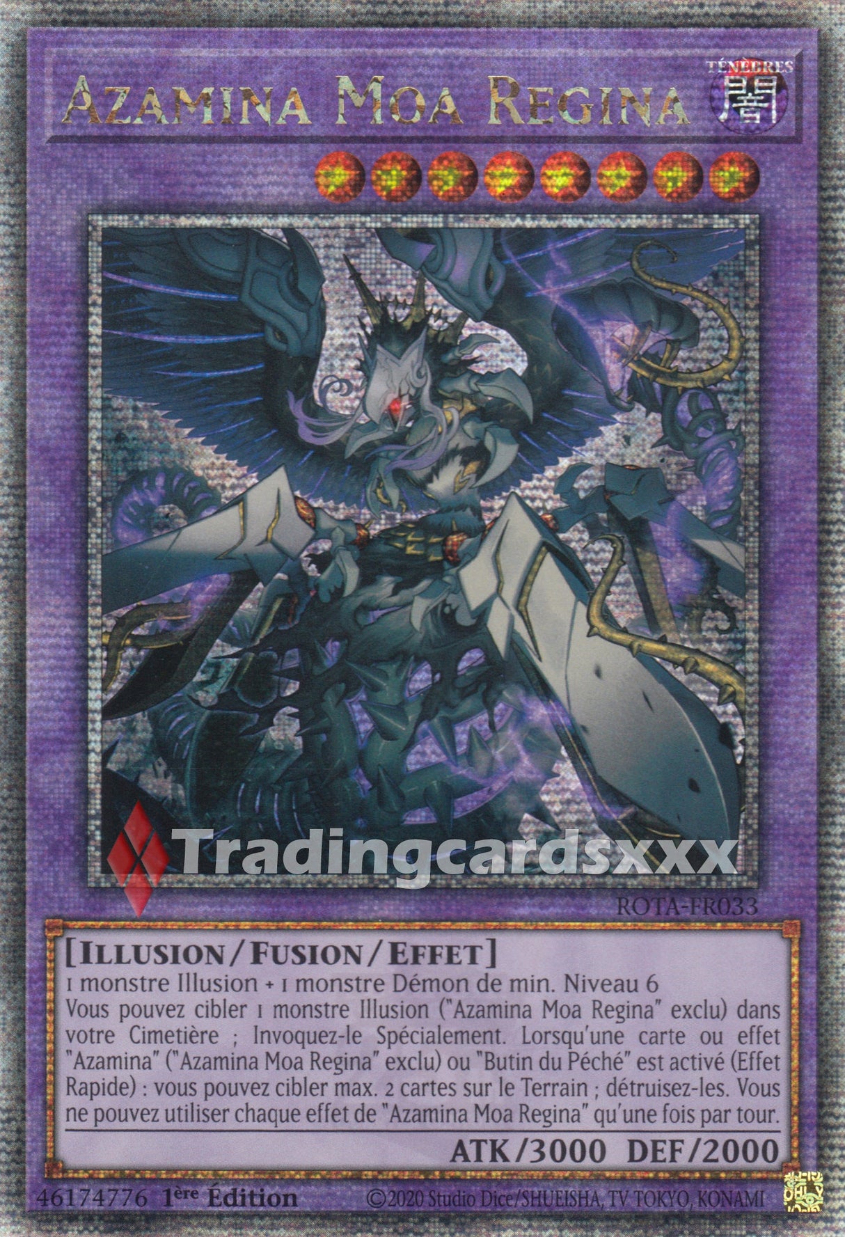 Yu-Gi-Oh! Azamina Moa Regina : QCSE ROTA-FR033