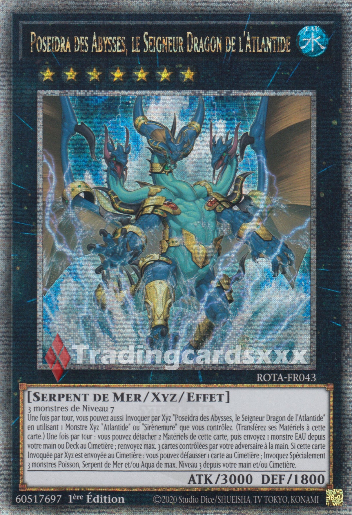 Yu-Gi-Oh! Poseidra des Abysses, le Seigneur Dragon de l'Atlantide : QCSE ROTA-FR043