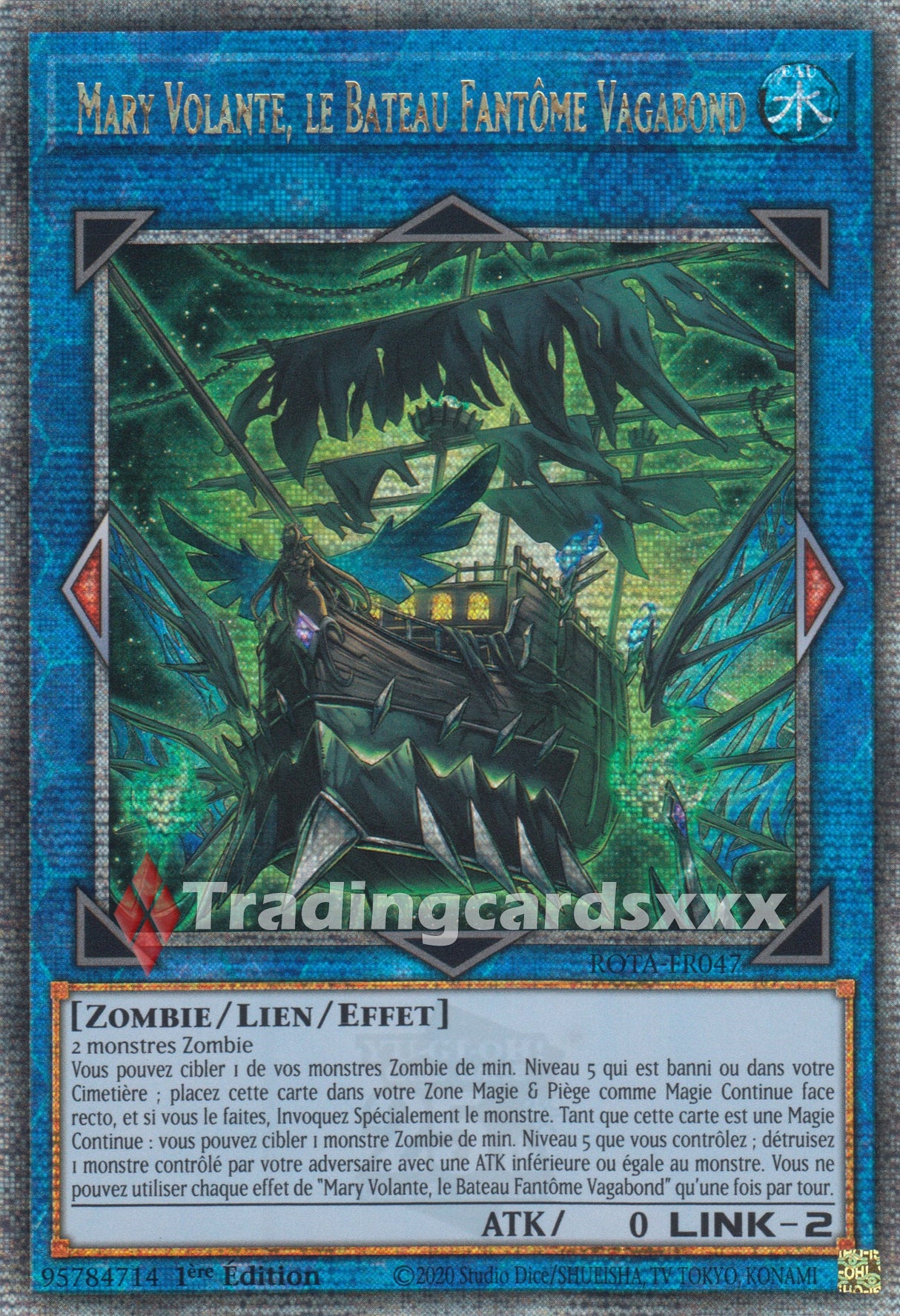 Yu-Gi-Oh! Mary Volante, le Bateau Fantôme Vagabond : QCSE ROTA-FR047