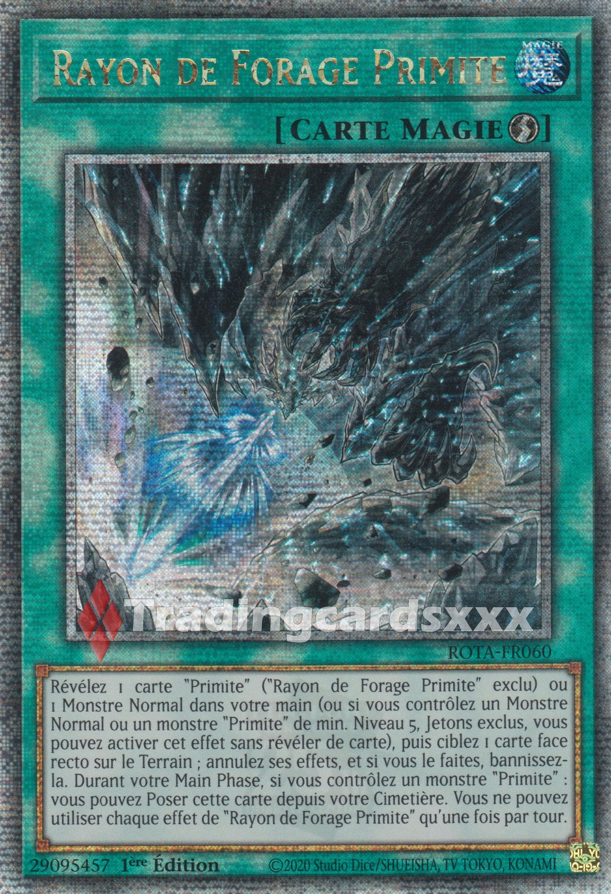 Yu-Gi-Oh! Rayon de Forage Primite : QCSE ROTA-FR060