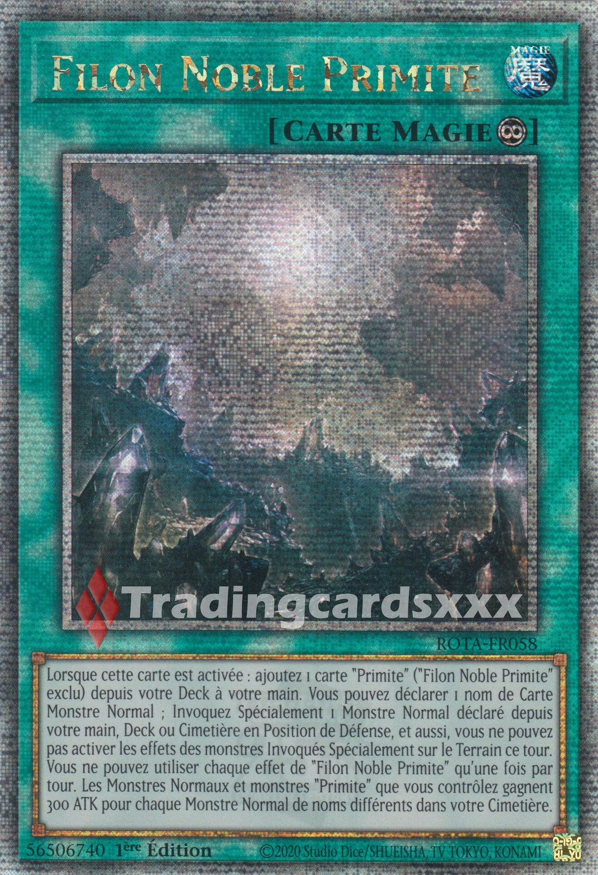 Yu-Gi-Oh! Filon Noble Primite : QCSE ROTA-FR058