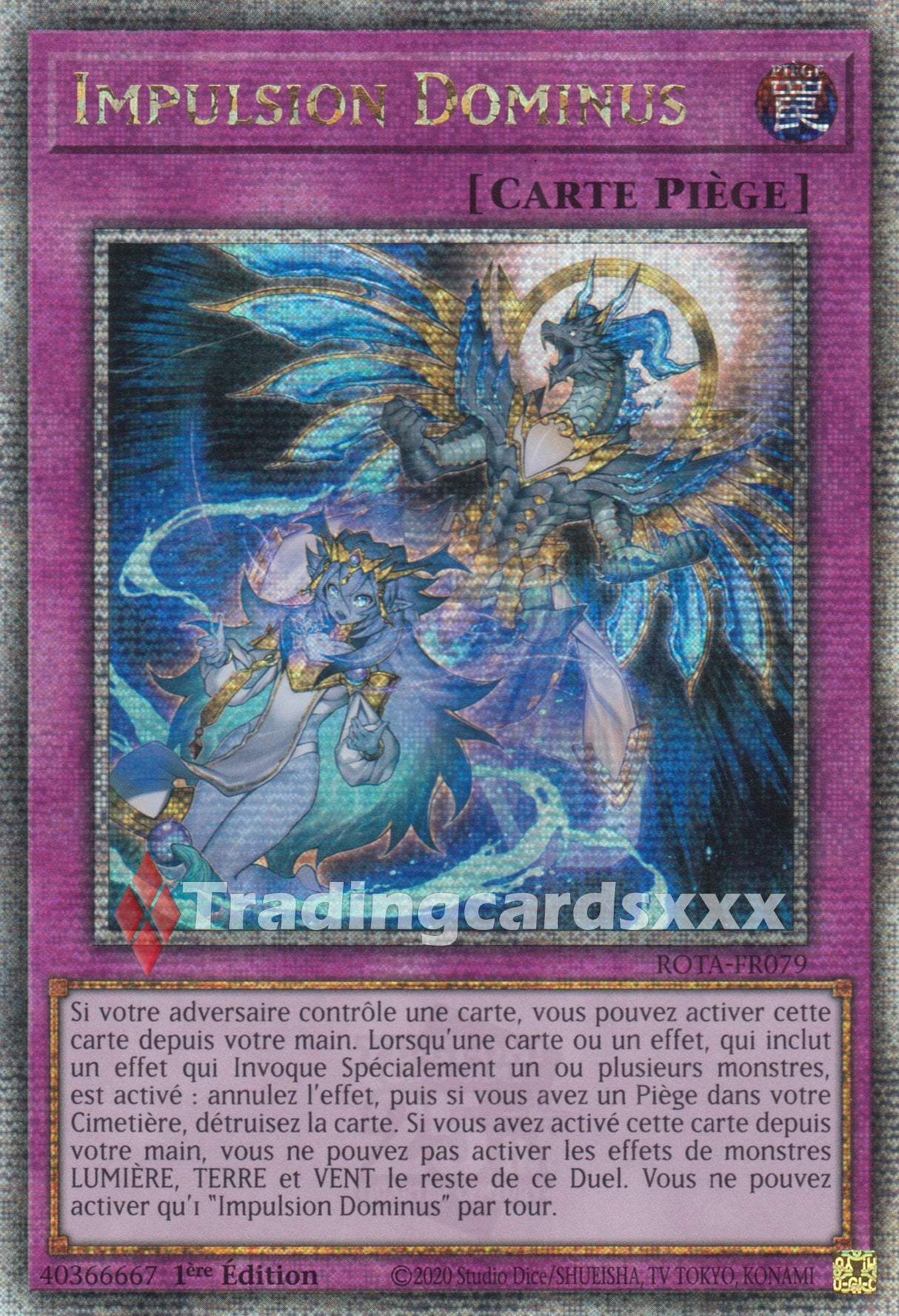 Yu-Gi-Oh! Impulsion Dominus : QCSE ROTA-FR079