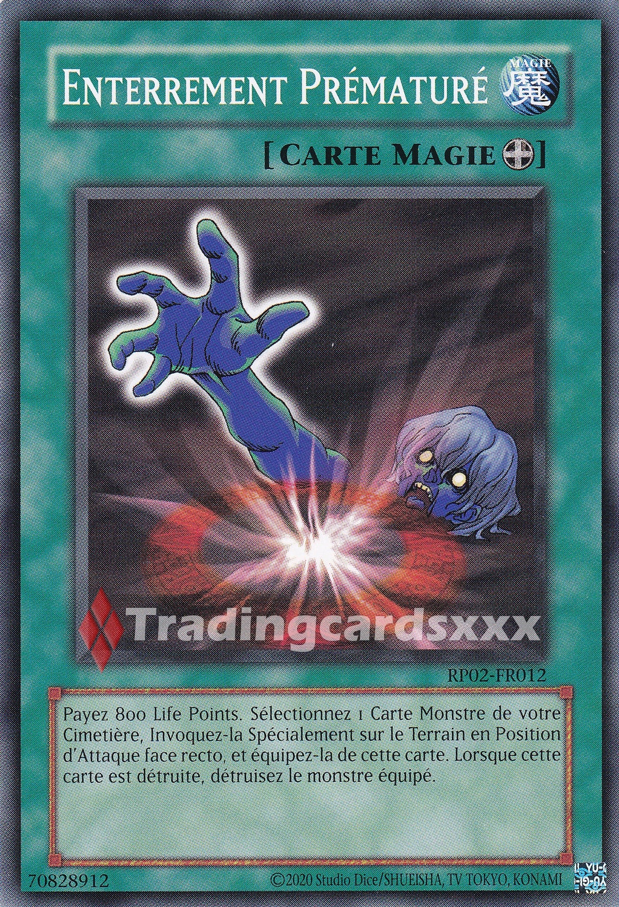 Yu-Gi-Oh! Enterrement Prématuré : C RP02-FR012