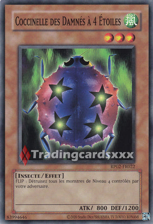 Yu-Gi-Oh! Coccinelle des Damnés à 4 Étoiles : C RP02-FR022