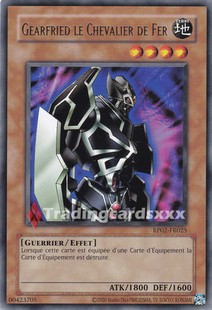 Yu-Gi-Oh! Gearfried le Chevalier de Fer : R RP02-FR025