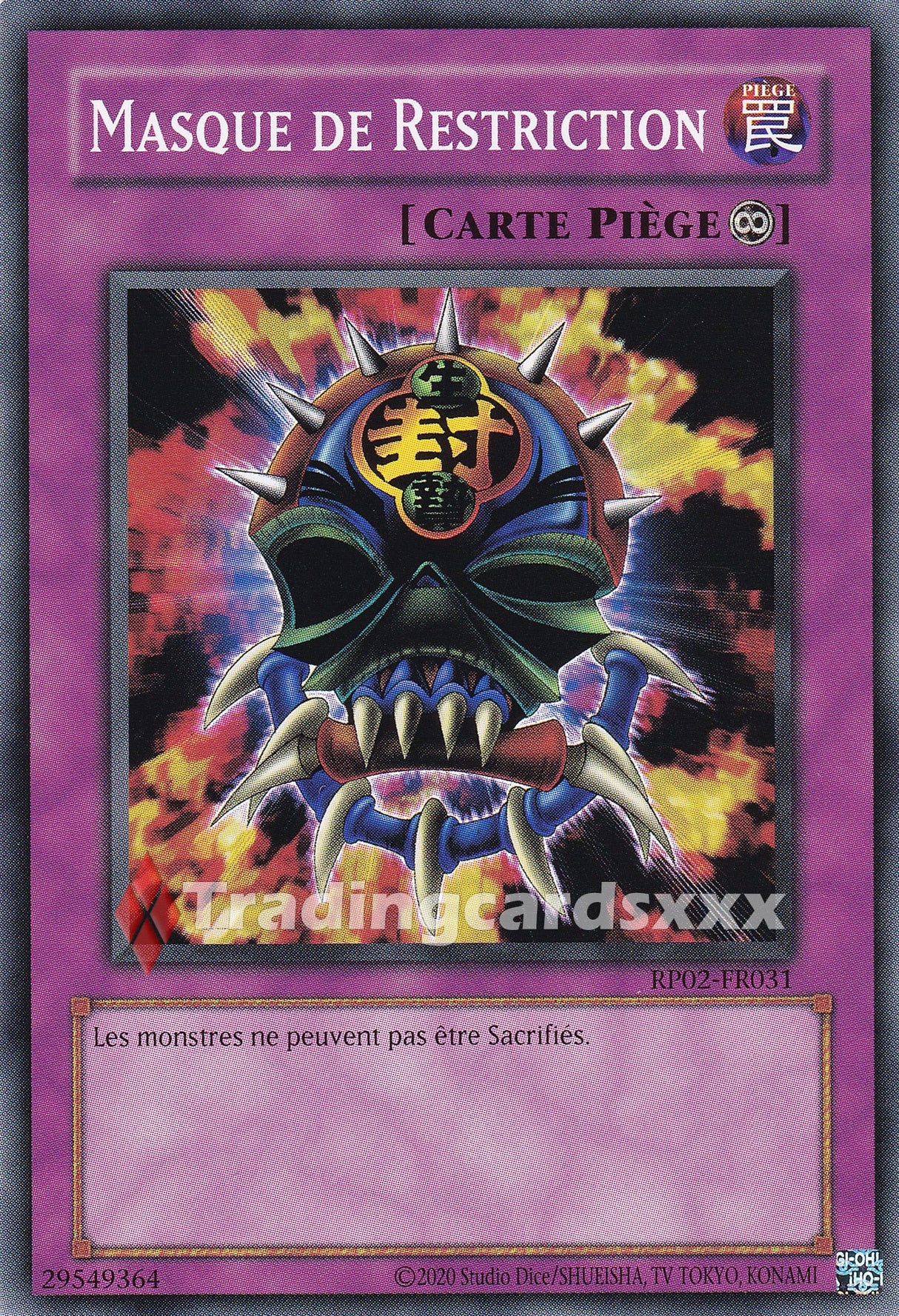 Yu-Gi-Oh! Masque de Restriction : C RP02-FR031