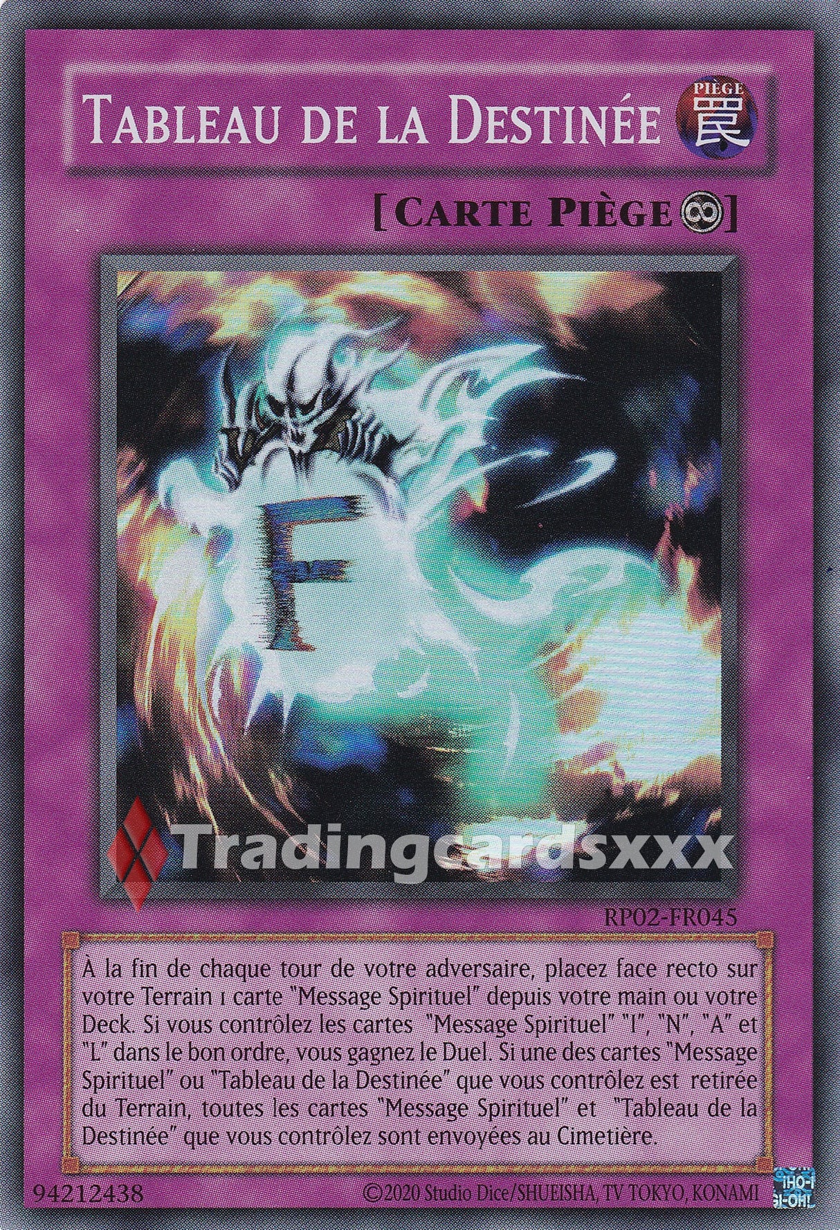 Yu-Gi-Oh! Tableau de la Destinée : SR RP02-FR045