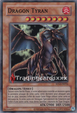 Yu-Gi-Oh! Dragon Tyran : SR RP02-FR056