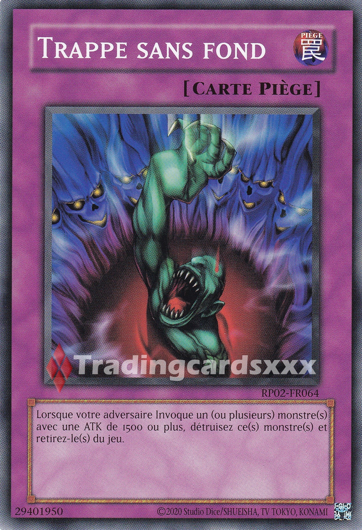 Yu-Gi-Oh! Trappe sans Fond : C RP02-FR064