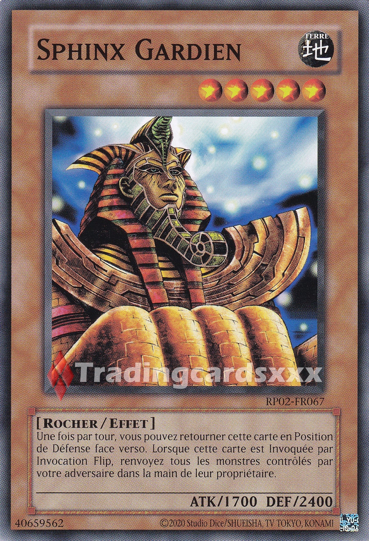 Yu-Gi-Oh! Sphinx Gardien : C RP02-FR067