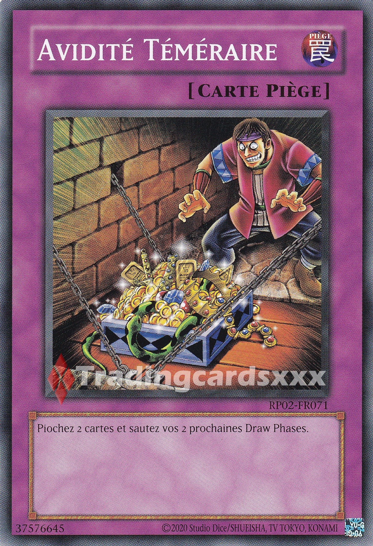 Yu-Gi-Oh! Avidité Téméraire : C RP02-FR071