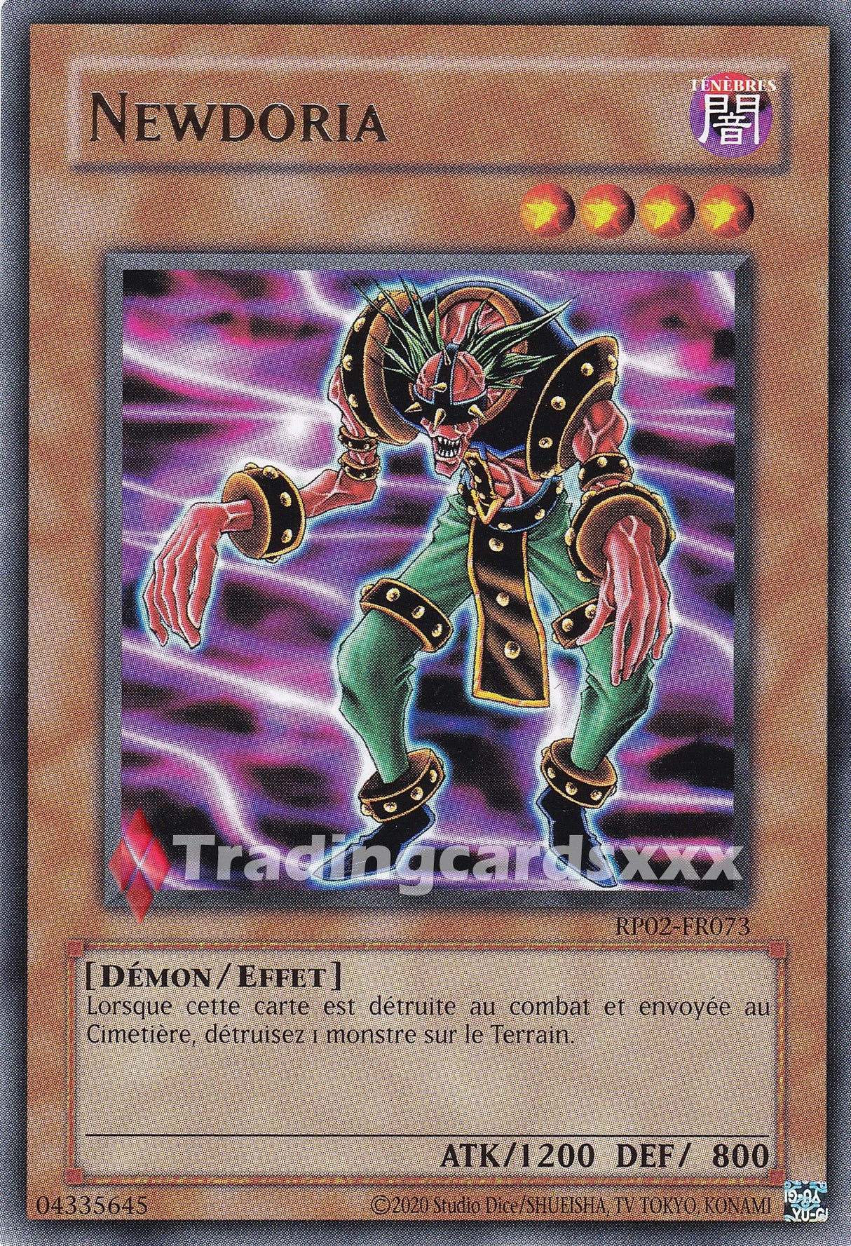 Yu-Gi-Oh! Newdoria : R RP02-FR073