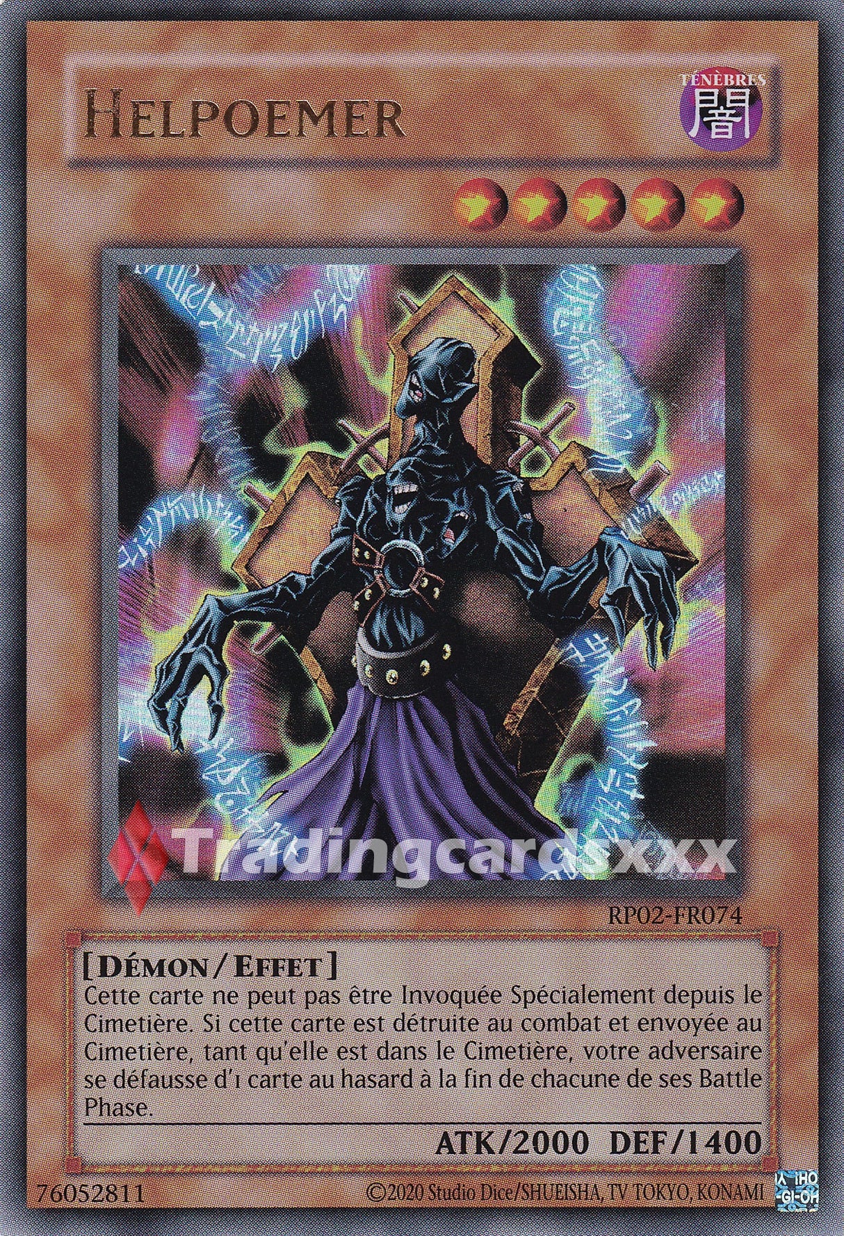 Yu-Gi-Oh! Helpoemer : UR RP02-FR074