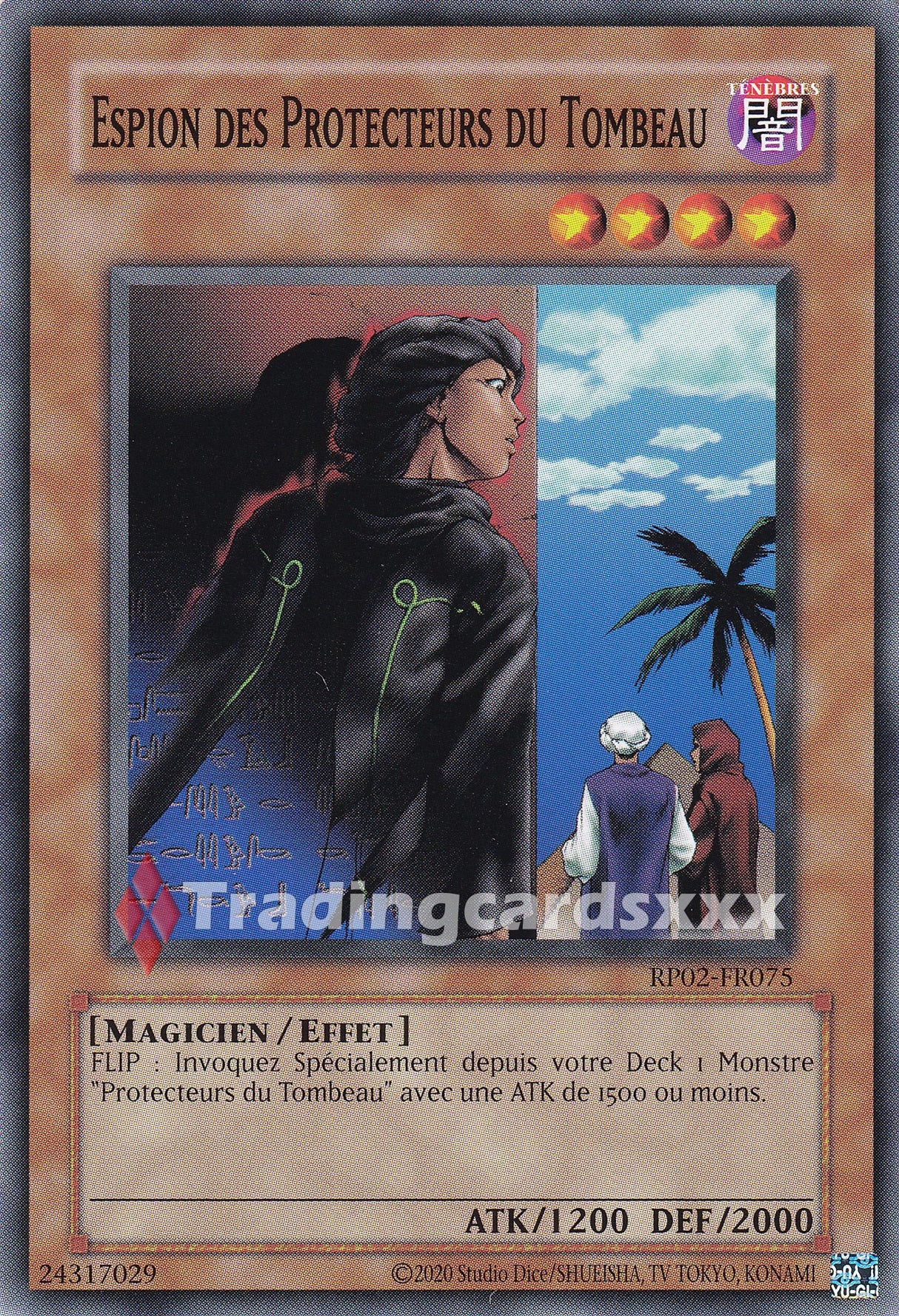 Yu-Gi-Oh! Espion des Protecteurs du Tombeau : C RP02-FR075