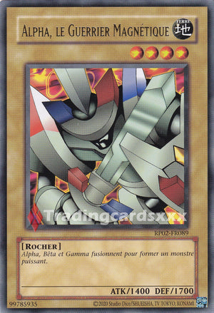 Yu-Gi-Oh! Alpha, le Guerrier Magnétique : R RP02-FR089