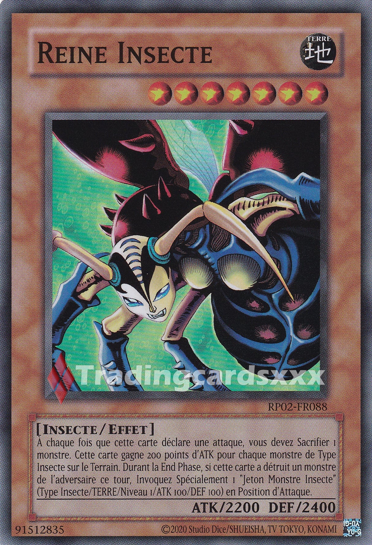 Yu-Gi-Oh! Reine Insecte : SR RP02-FR088