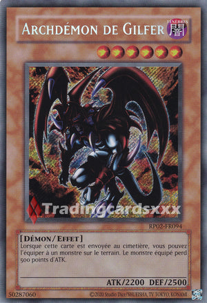 Yu-Gi-Oh! Archdémon de Gilfer : SE RP02-FR094