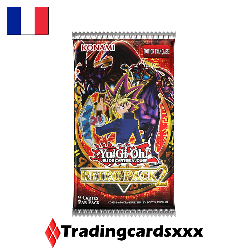 Yu-Gi-Oh! Carton de 12 packs de 3 boosters : Retro Pack 2